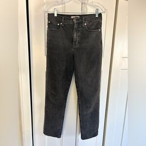Madewell Perfect Vintage Charcoal Jeans - Size 26